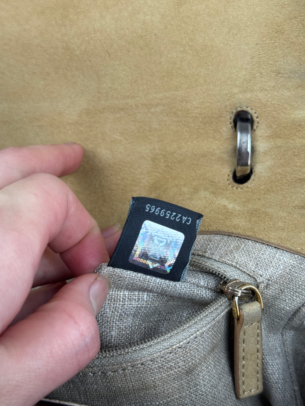 FENDI Pequin Silvana Leather multicolor