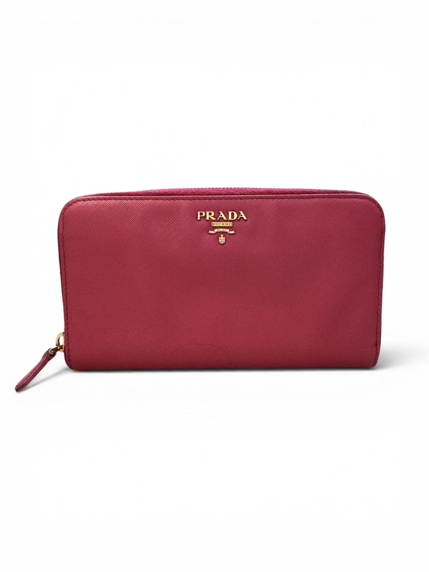 WA10π Prada saffiano wallet in pink