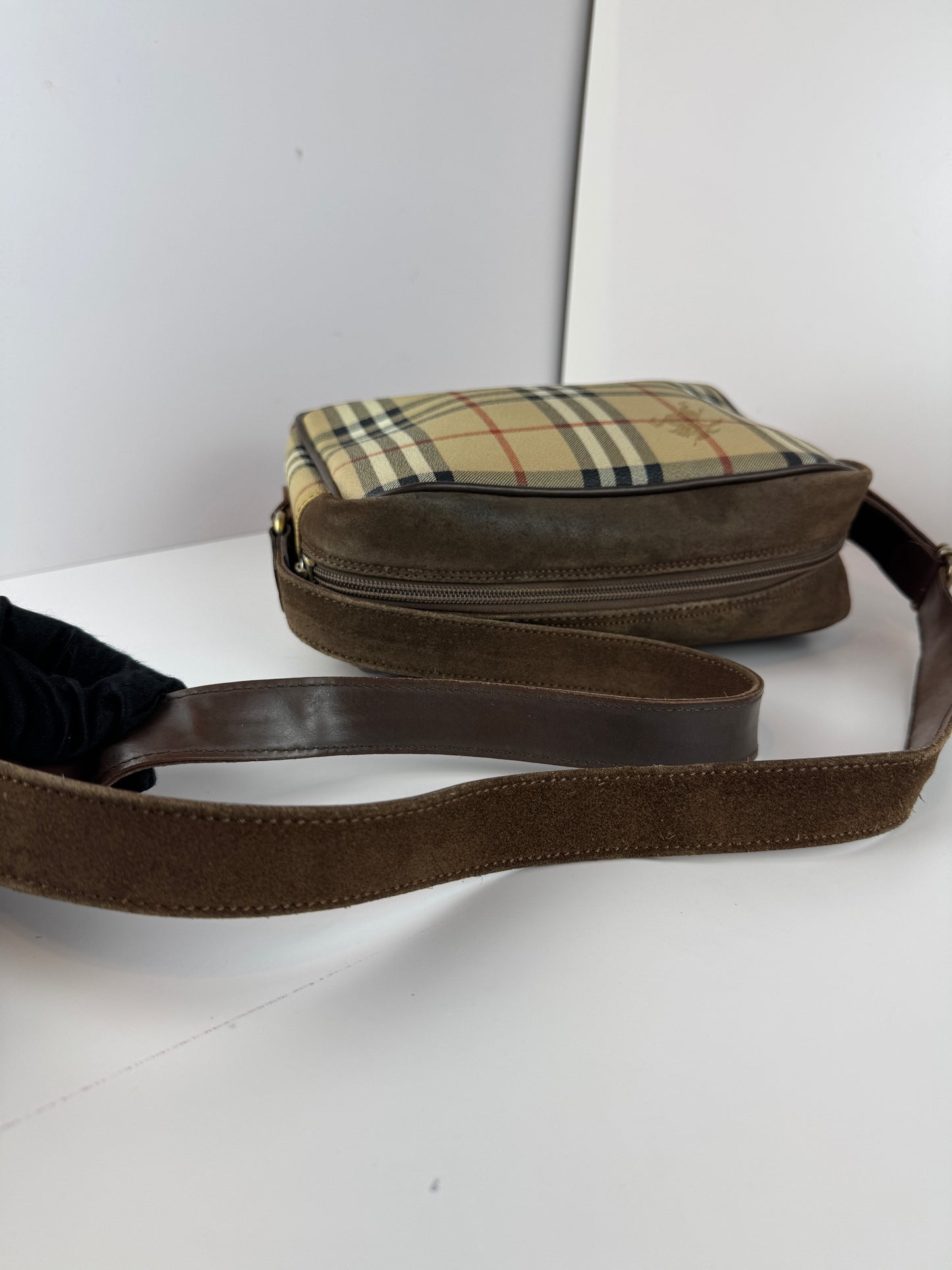 Burberry Haymarket Check Crossbody bag