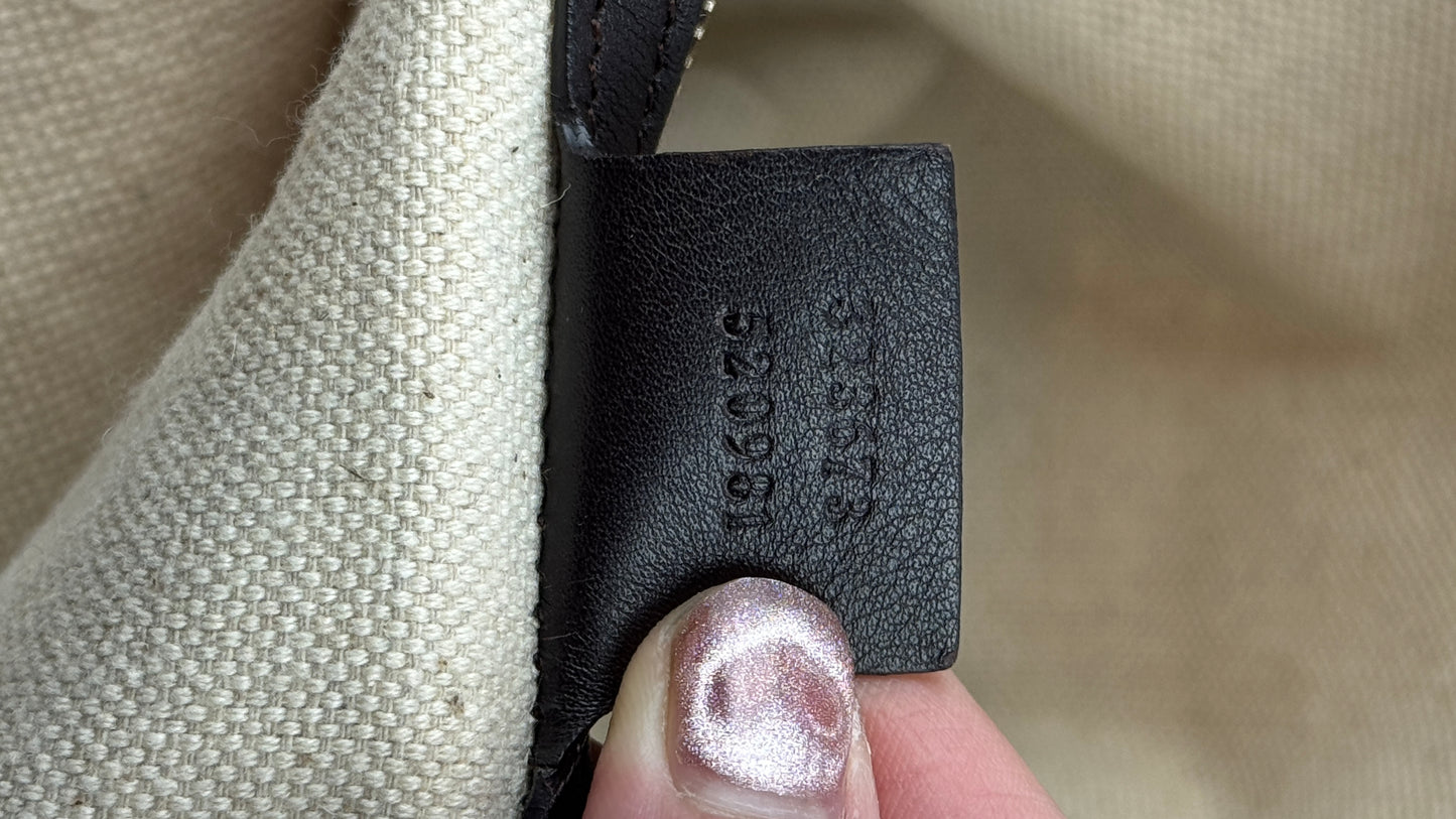 Gucci Bree Dome Tote Guccissima Leather Medium