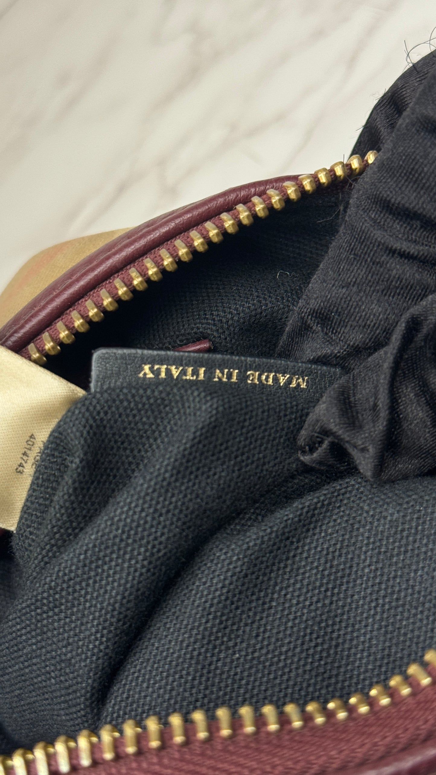 Burberry Convertible Clutch House Check Canvas Small