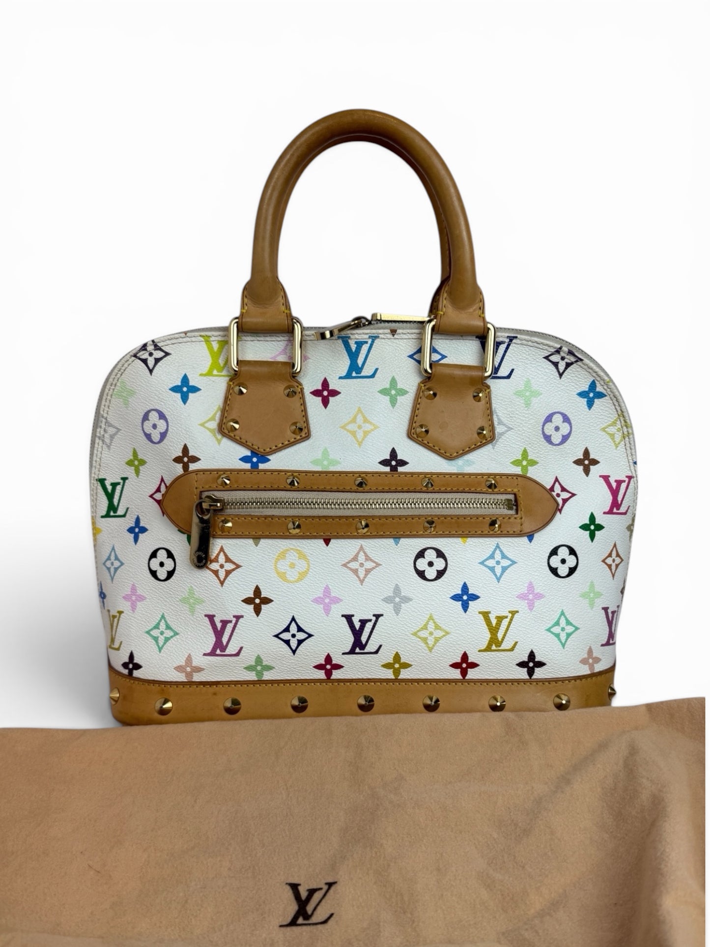 LV02👜 Louis Vuitton Alma Multicolor PM (COA& Dustbag included) Code FL0033