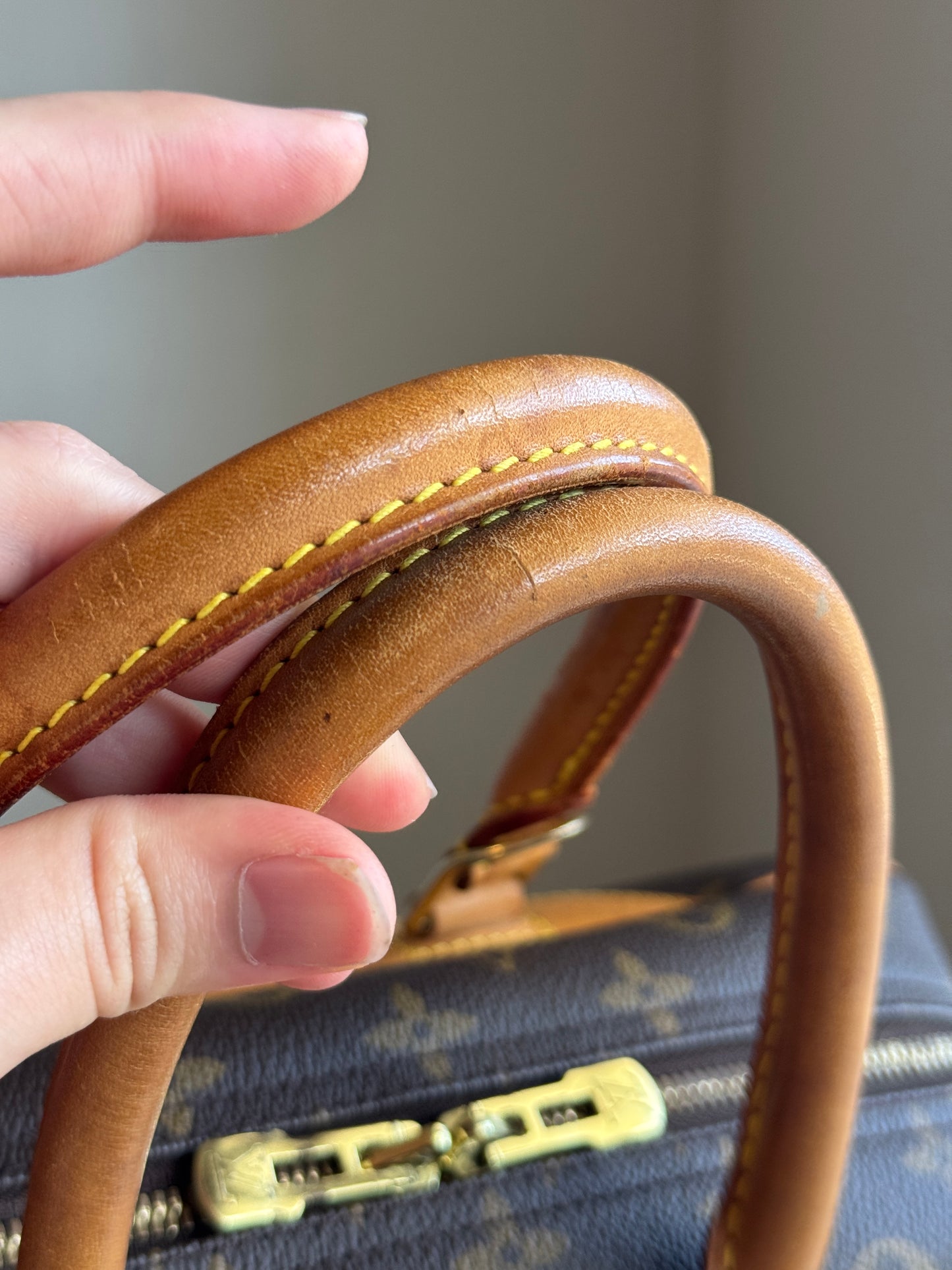 Louis Vuitton Deauville handbag monogram