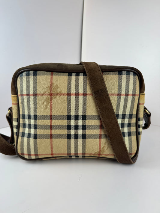Burberry Haymarket Check Crossbody bag