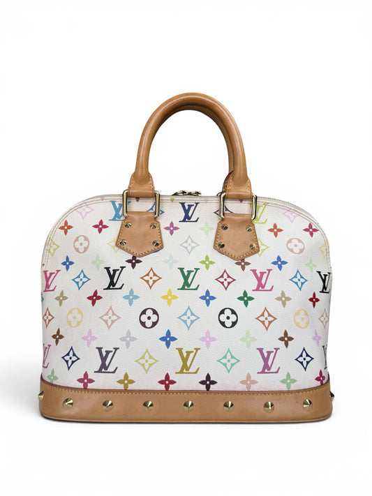 LV02👜 Louis Vuitton Alma Multicolor PM (COA& Dustbag included) Code FL0033