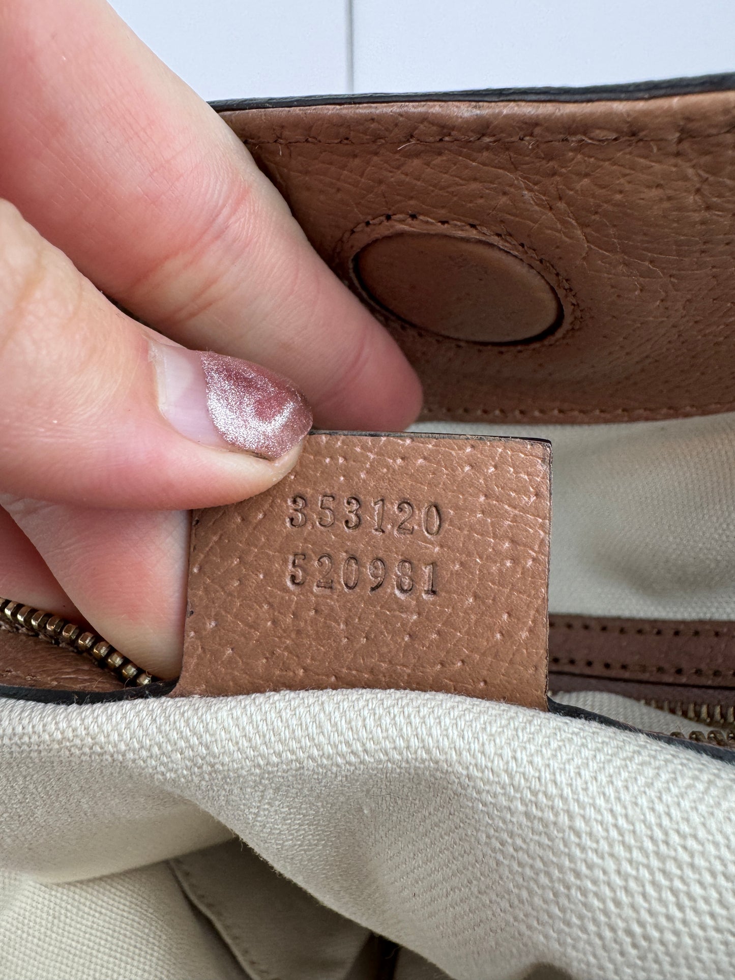Gucci Bree Handbag GG Canvas