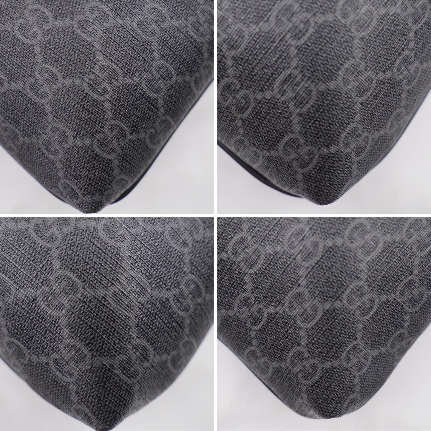 Gucci Front zip messenger Black