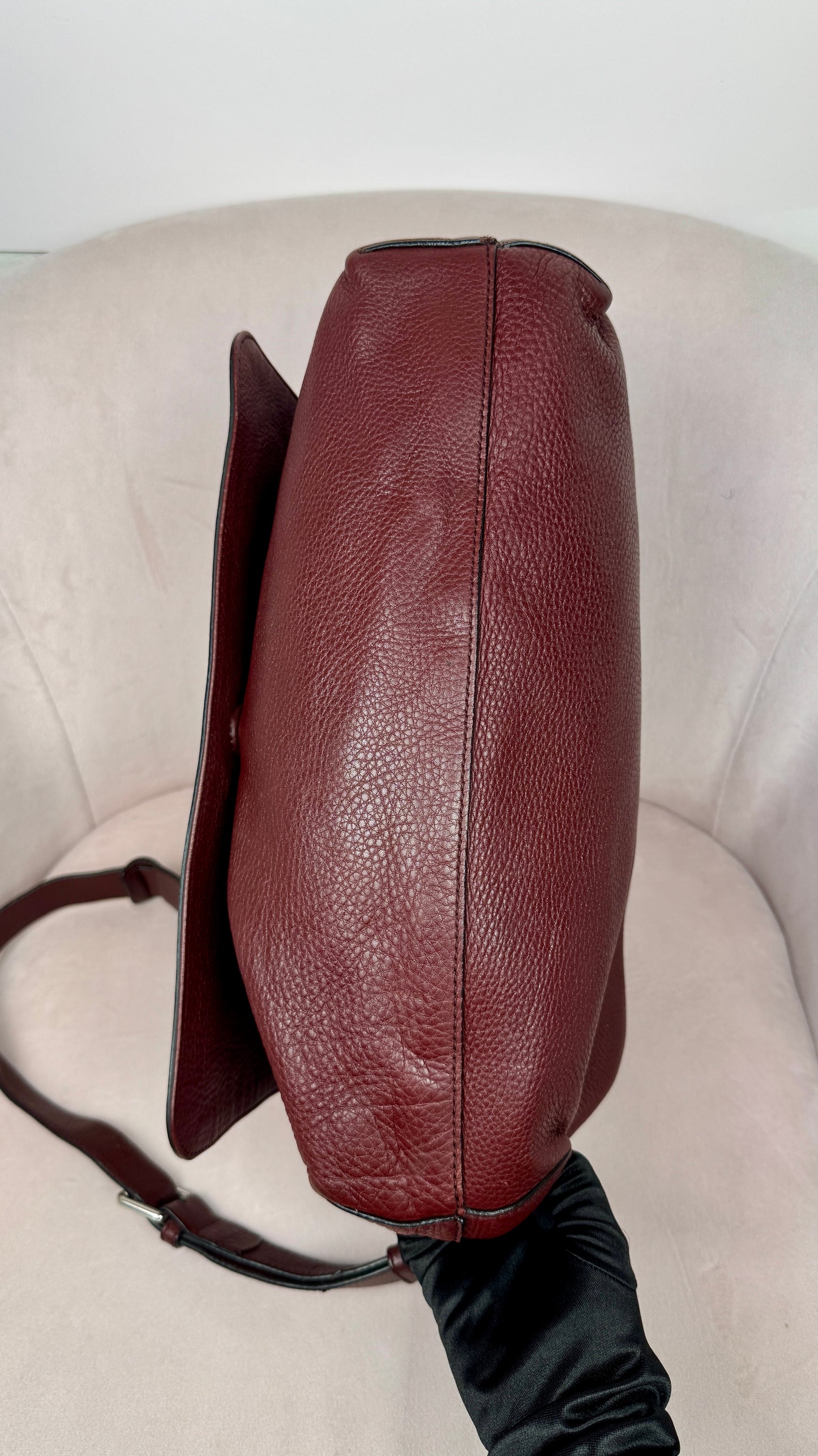 Gucci Soho Flap Messenger Leather