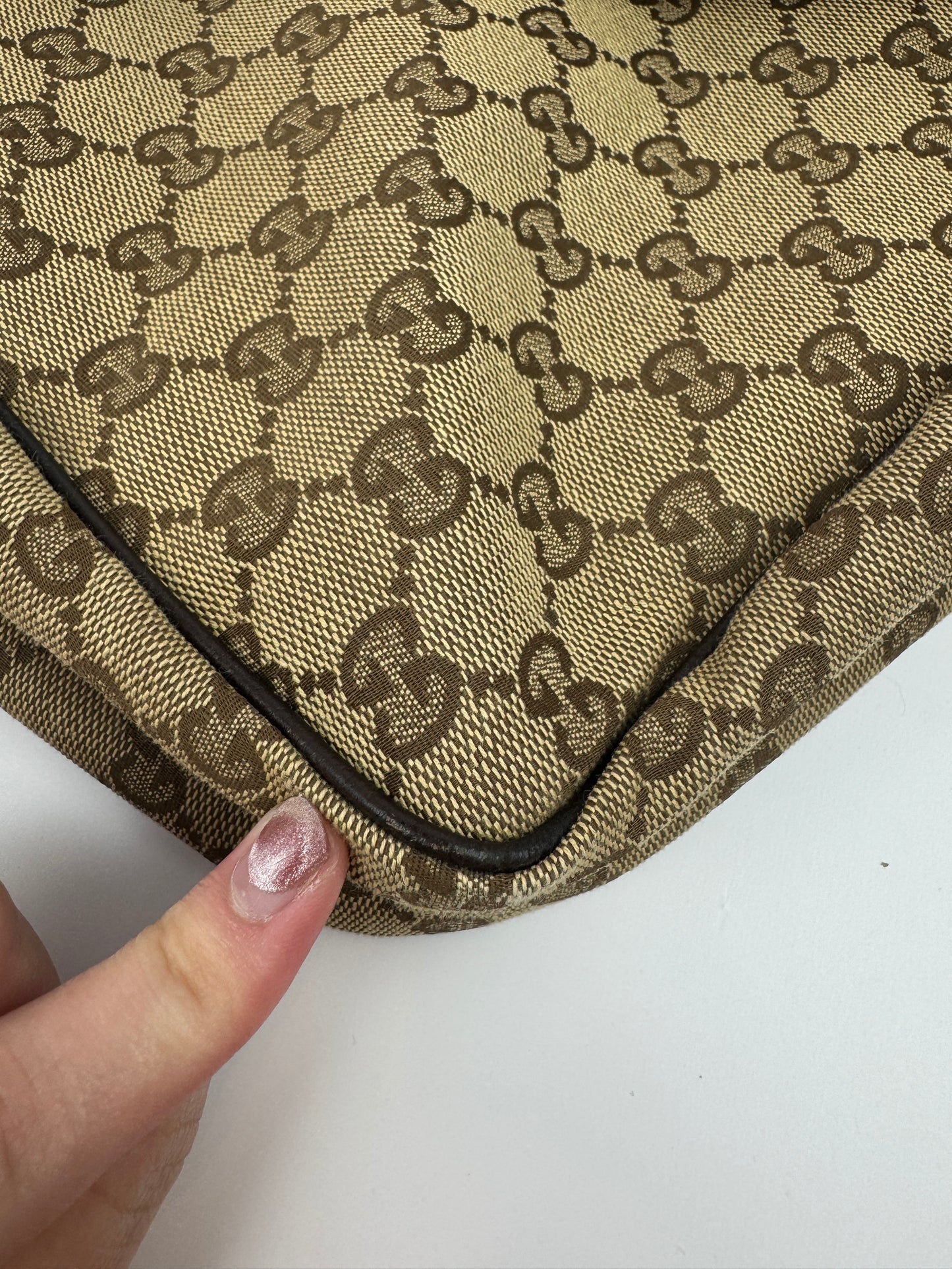 Gucci Flap Messenger GG Canvas Brown