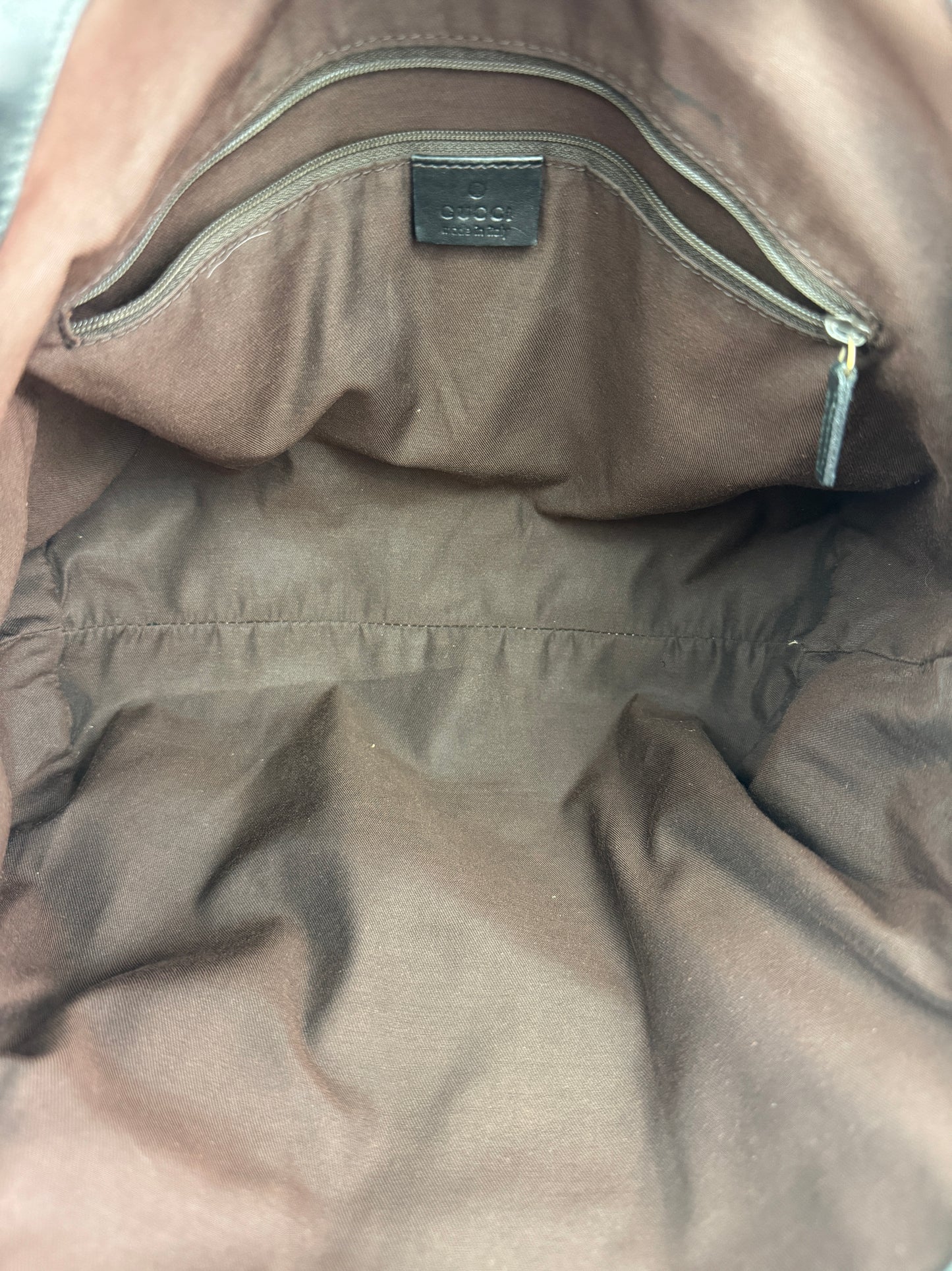 Gucci sukey hobo GG canvas Black