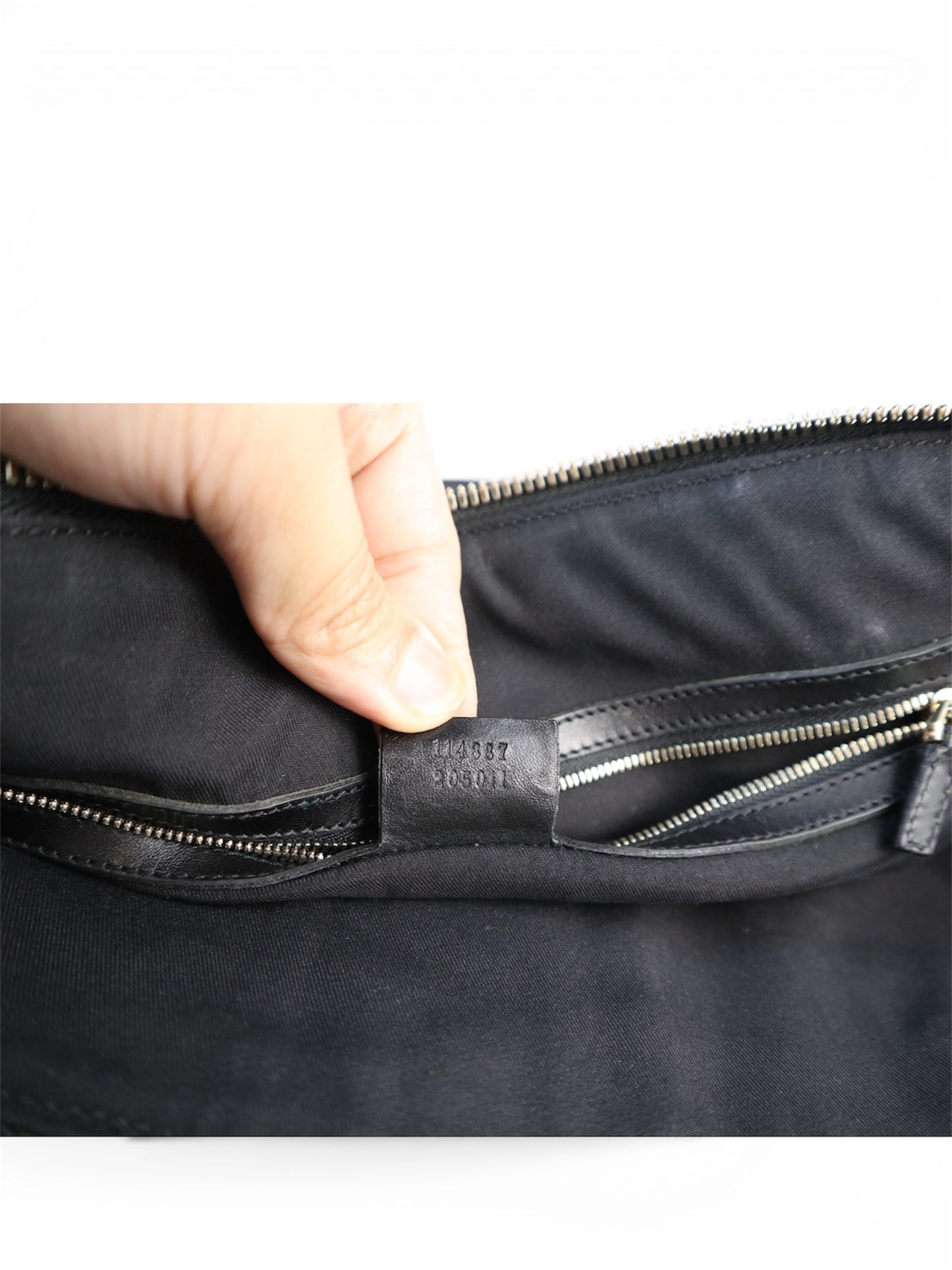 Gucci Reins GG Canvas Shoulder bag Black