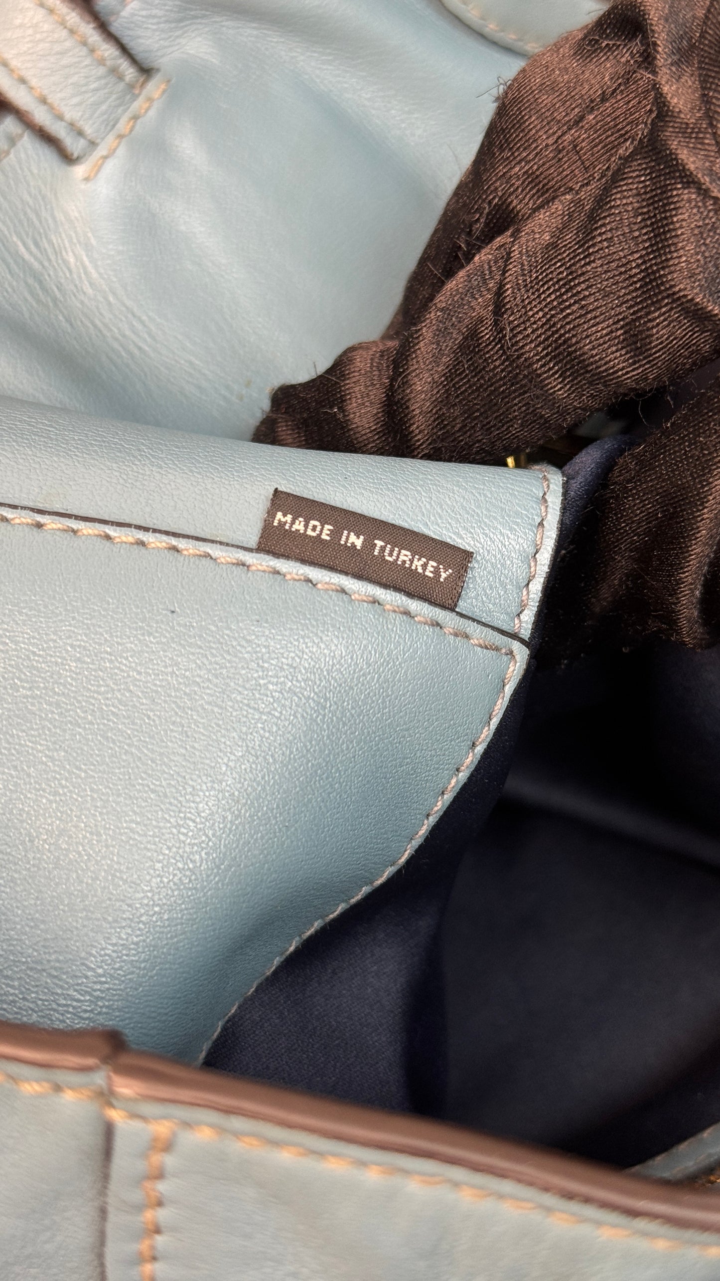 Miu Miu Leather Tote Bag