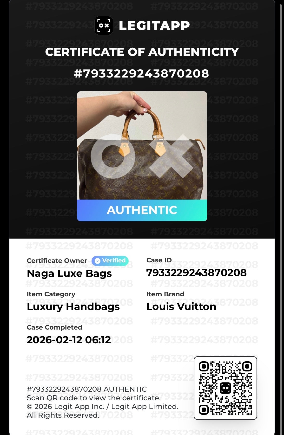 Louis Vuitton Speedy Vintage 40 Monogram