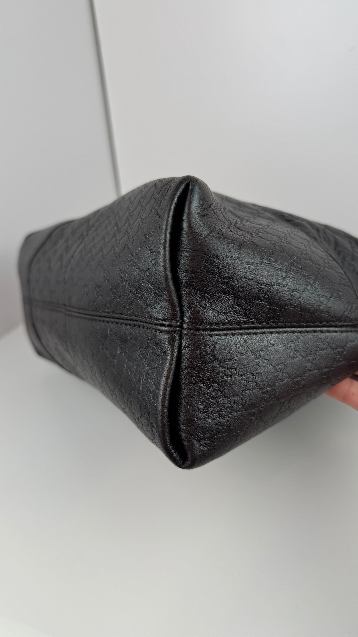 Gucci Bree Dome Tote Guccissima Leather Medium