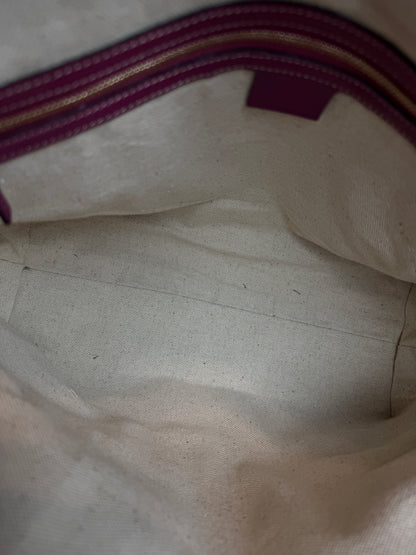 GUCCI Bree Shoulder Leather Pink