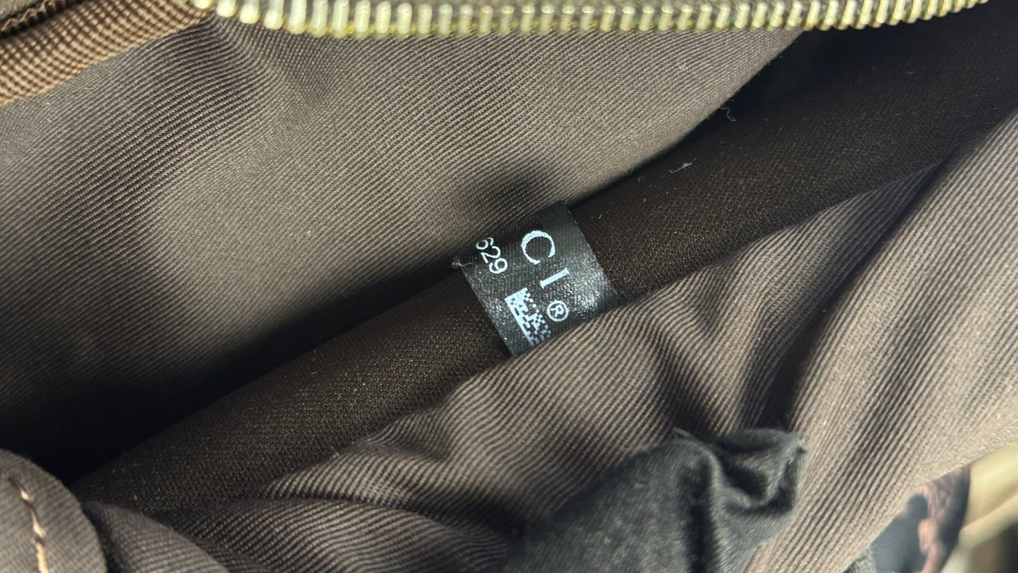 Gucci GG Supreme Canvas Crossbody Brown