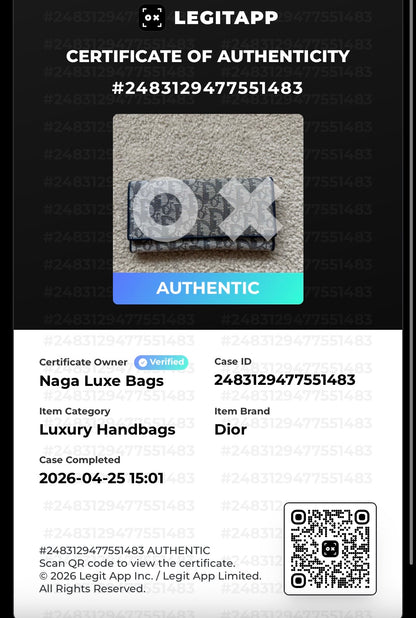 Dior wallet long Monogram