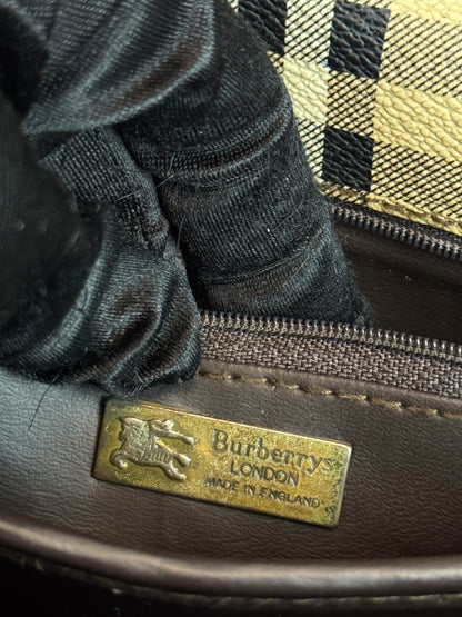 BURBERRY Haymark Check Messenger bag