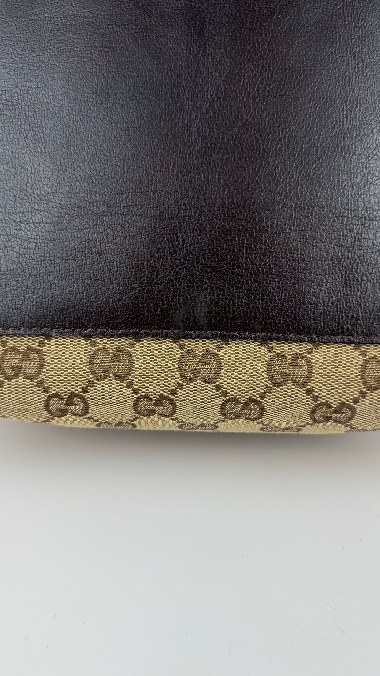 Gucci Web Zip Tote GG Canvas