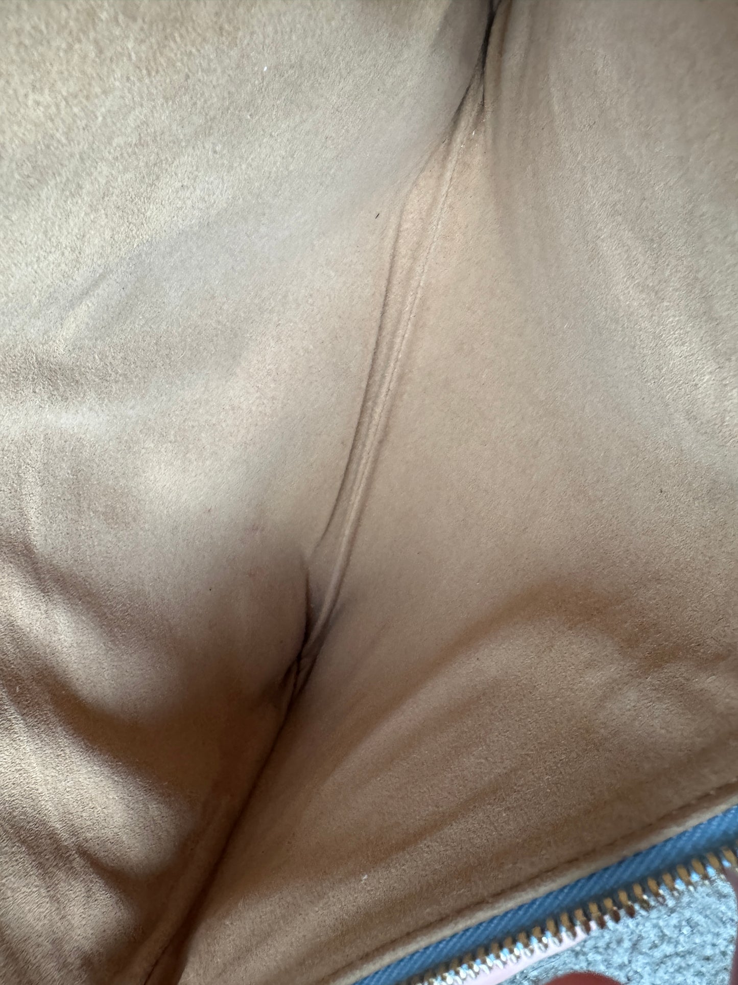 Mcm clutch leather Blue