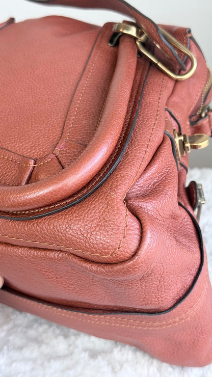 CHLOÉ Paraty Top handle leather bag