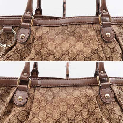 Gucci Sukey Tote GG Canvas