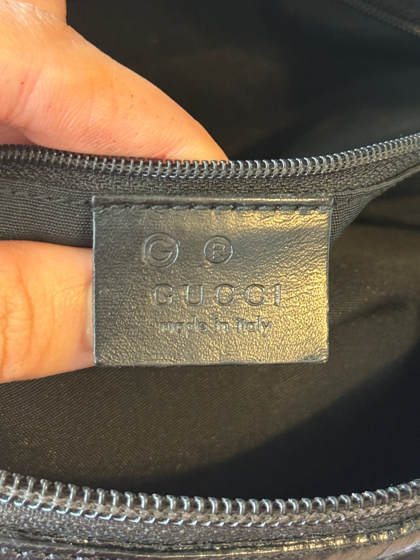 Gucci boston GG canvas Black