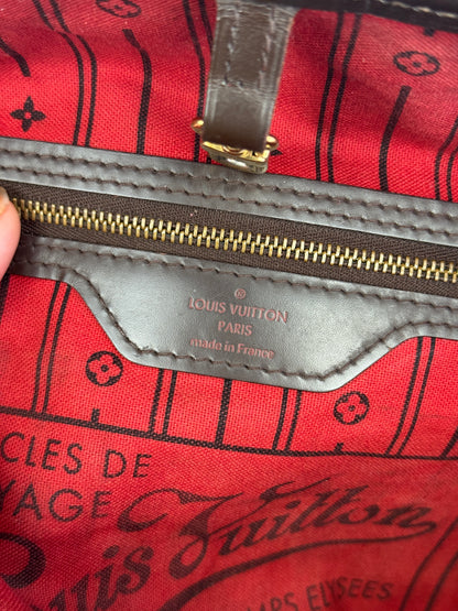 LOUIS VUITTON Neverfull Damier MM 2011