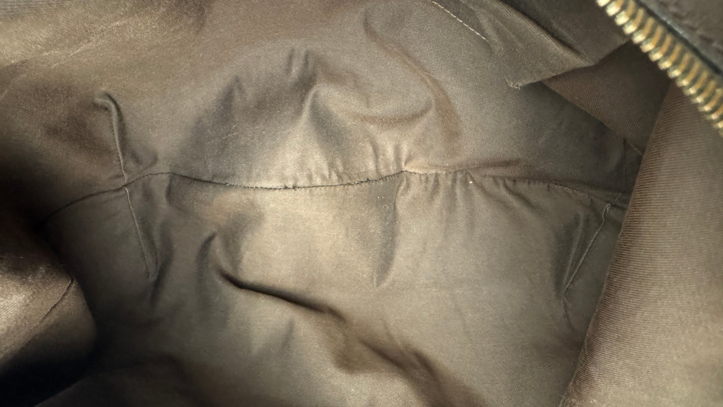 Gucci Half Moon Saddle Zip Crossbody GG Canvas Large