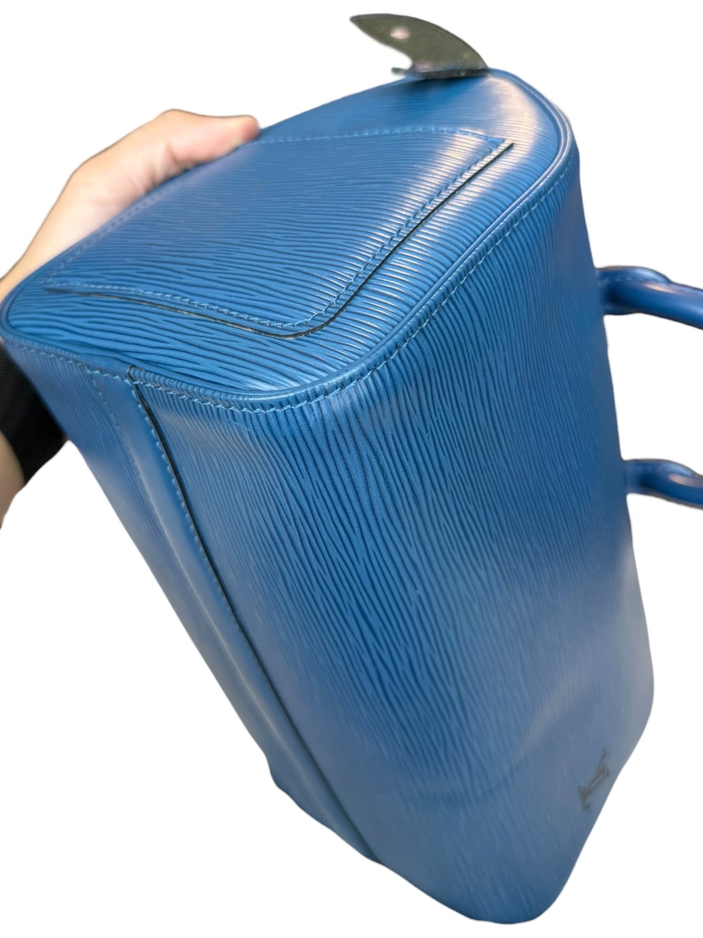 LV07👜 Louis vuitton Speedy 25 Epi Blue (VI1924)