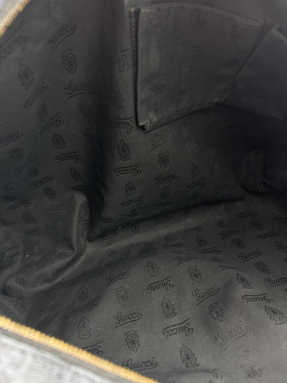 Gucci Large Tote GG Supreme Coated Canvas Black
