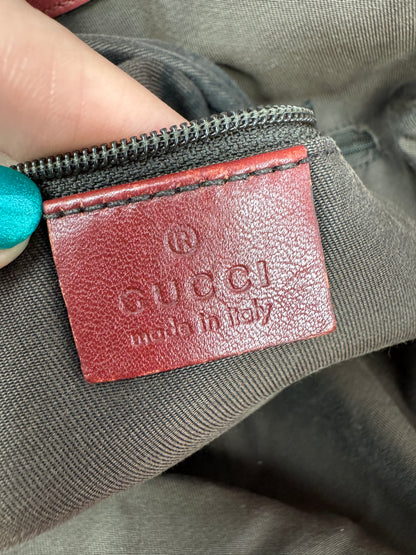 Gucci Sukey Large GG Canvas Burgundy