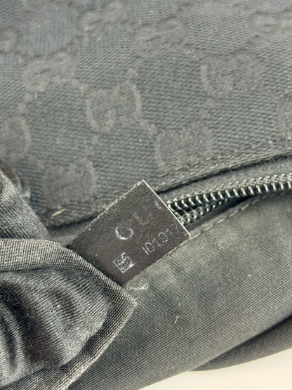 GUCCI Front Pocket GG Canvas Black