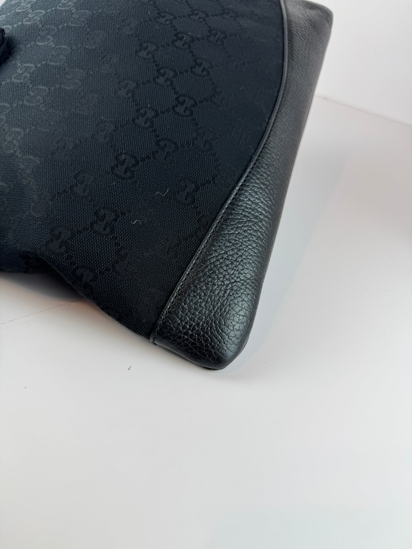 GUCCI Front Pocket GG Canvas Black