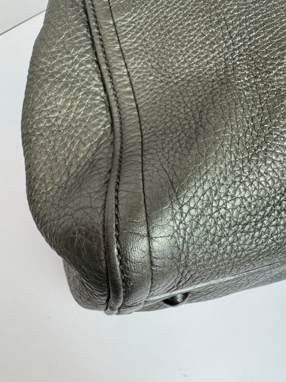 Gucci Soho Leather medium Grey  Bag