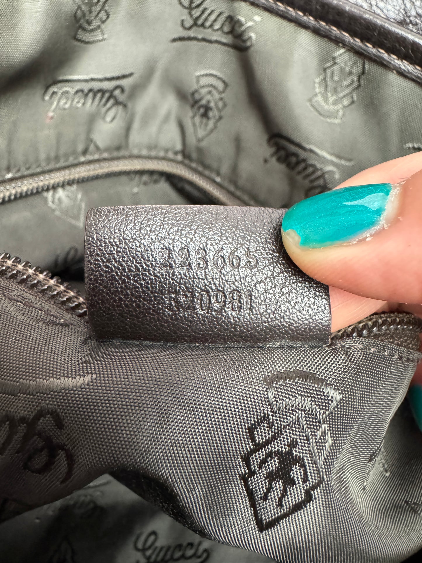 Gucci Flap Messenger GG Monogram Dark Brown