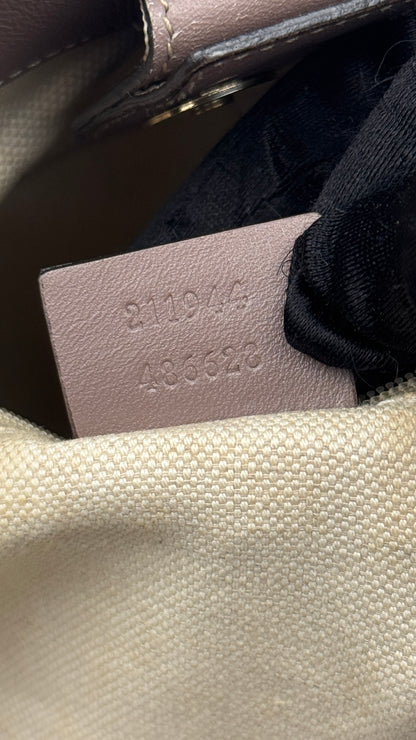 Gucci Sukey Hobo Shoulder Bag Nude
