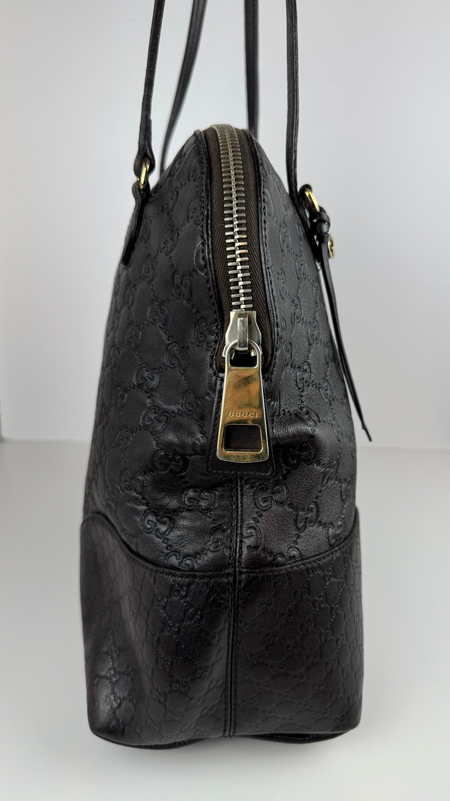 Gucci Bree Dome Tote Guccissima Leather Medium