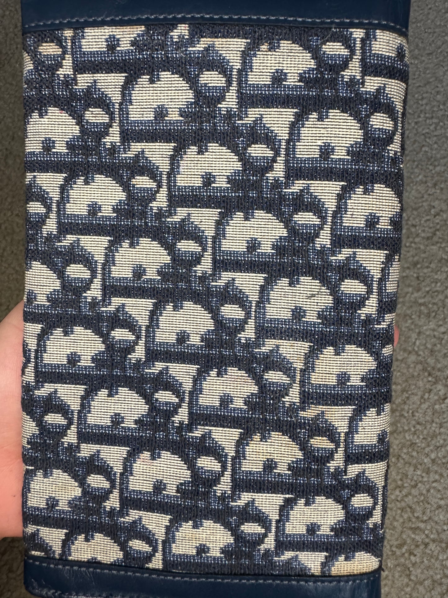 Dior long wallet monogram