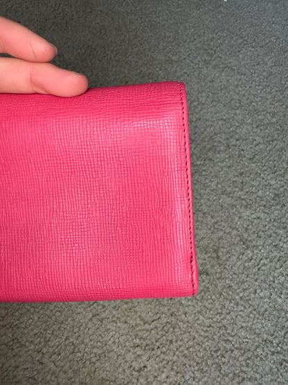 Mcm Wallet Trifold Pink