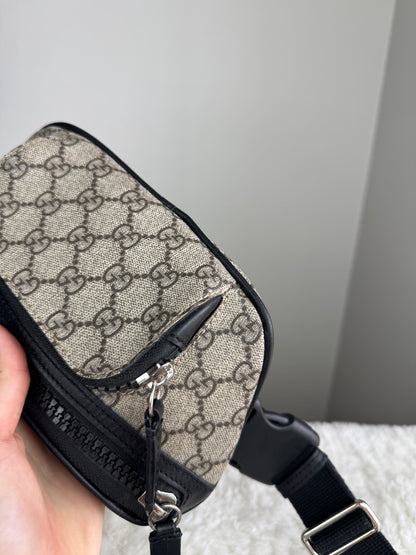 GUCCI Eden Waist Bag GG Coated Canvas Medium