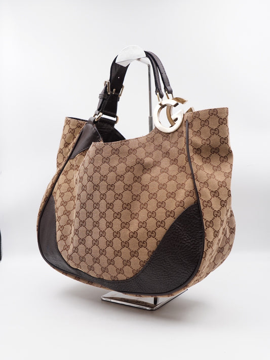 Gucci Charlotte GG Canvas Dark Brown