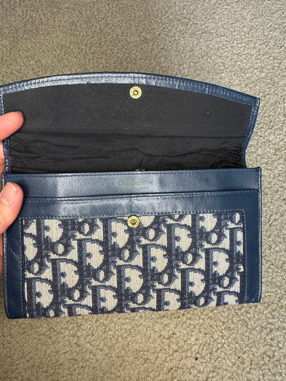 Dior long wallet monogram