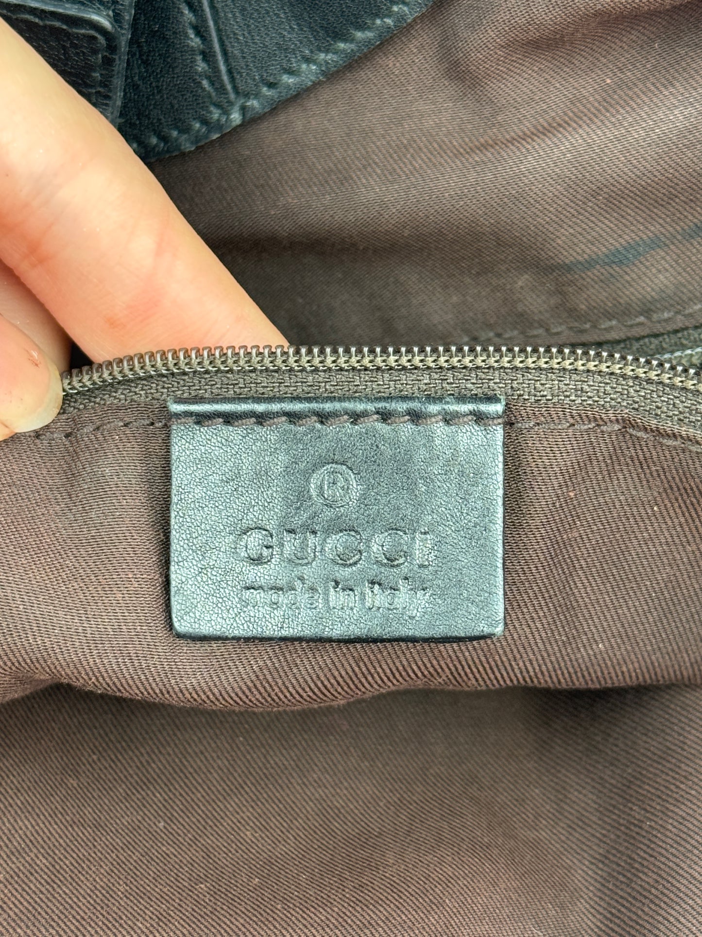 Gucci sukey hobo GG canvas Black