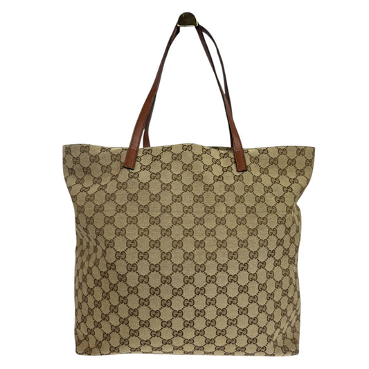 Gucci GG Canvas Tote Brown
