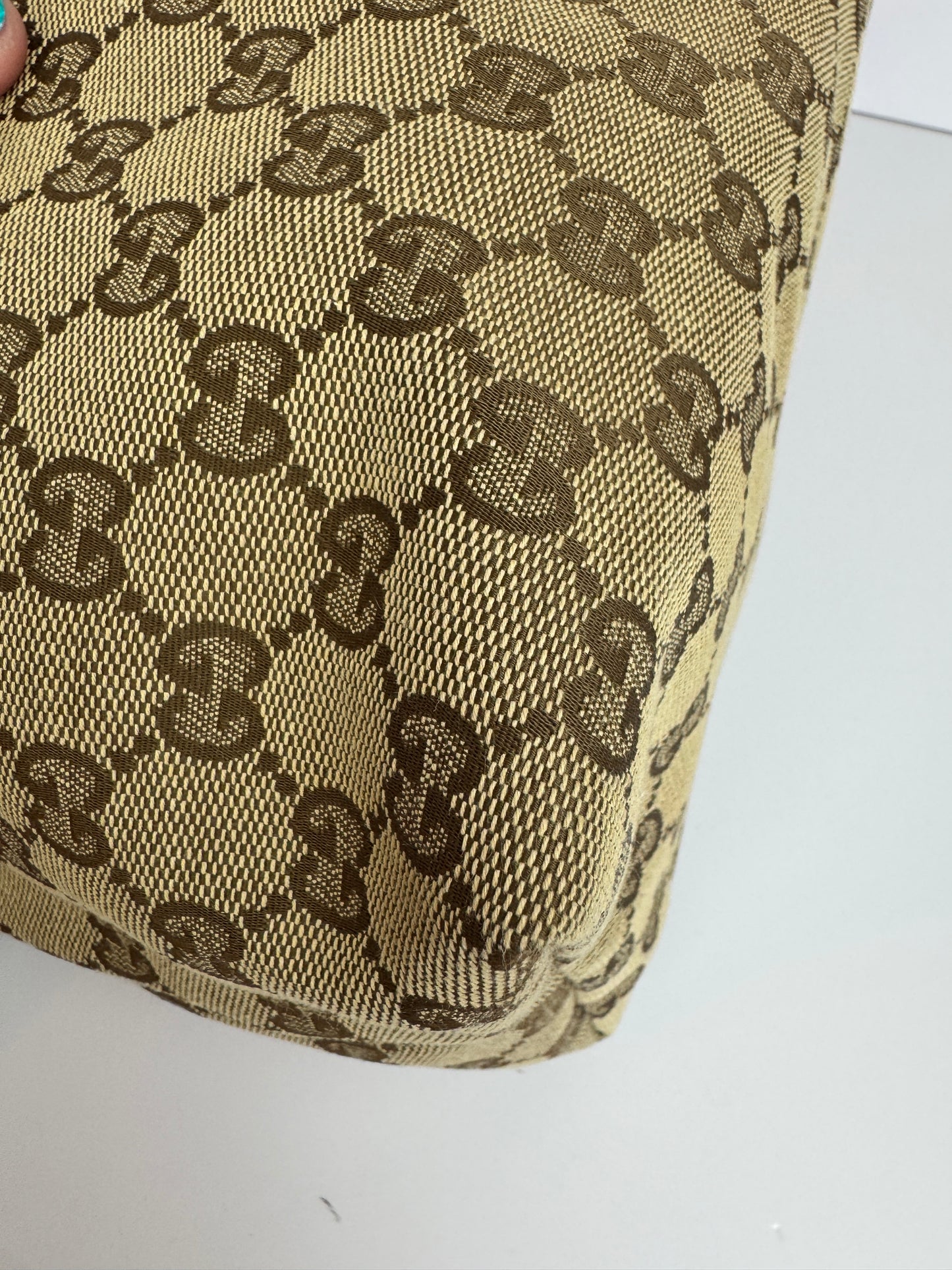 Gucci GG Canvas Tote Brown