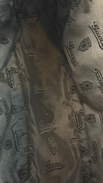 Gucci Front Zip GG Monogram  Messenger (Vintage)