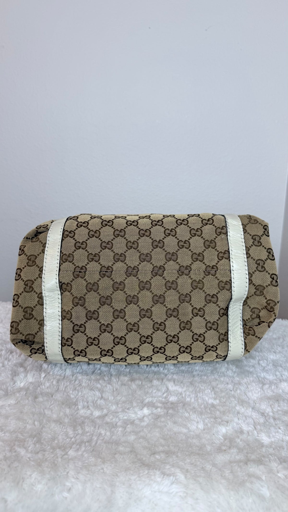 GUCGI New ladies Hobo GG Canvas White