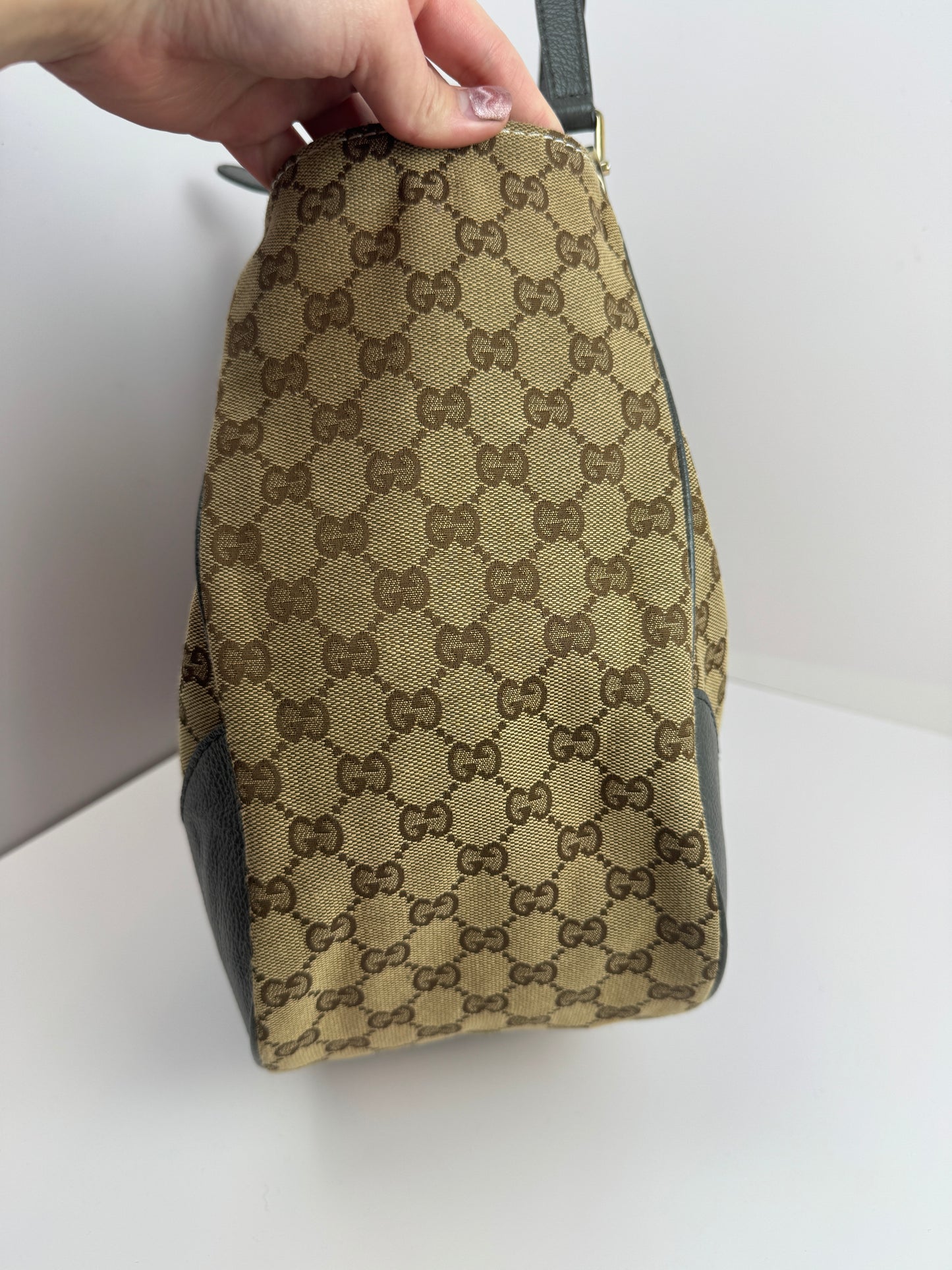 Gucci Charlotte Logo GG Limited Canvas Grey