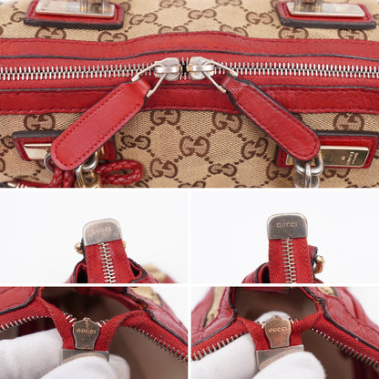 Gucci Bella Small GG Canvas Red